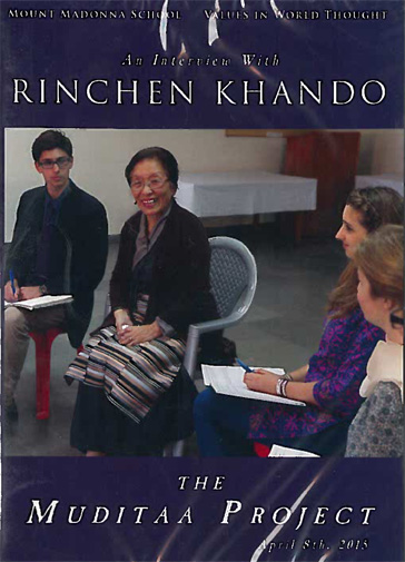 The Muditaa Project 2015: An Interview with Rinchen Khando